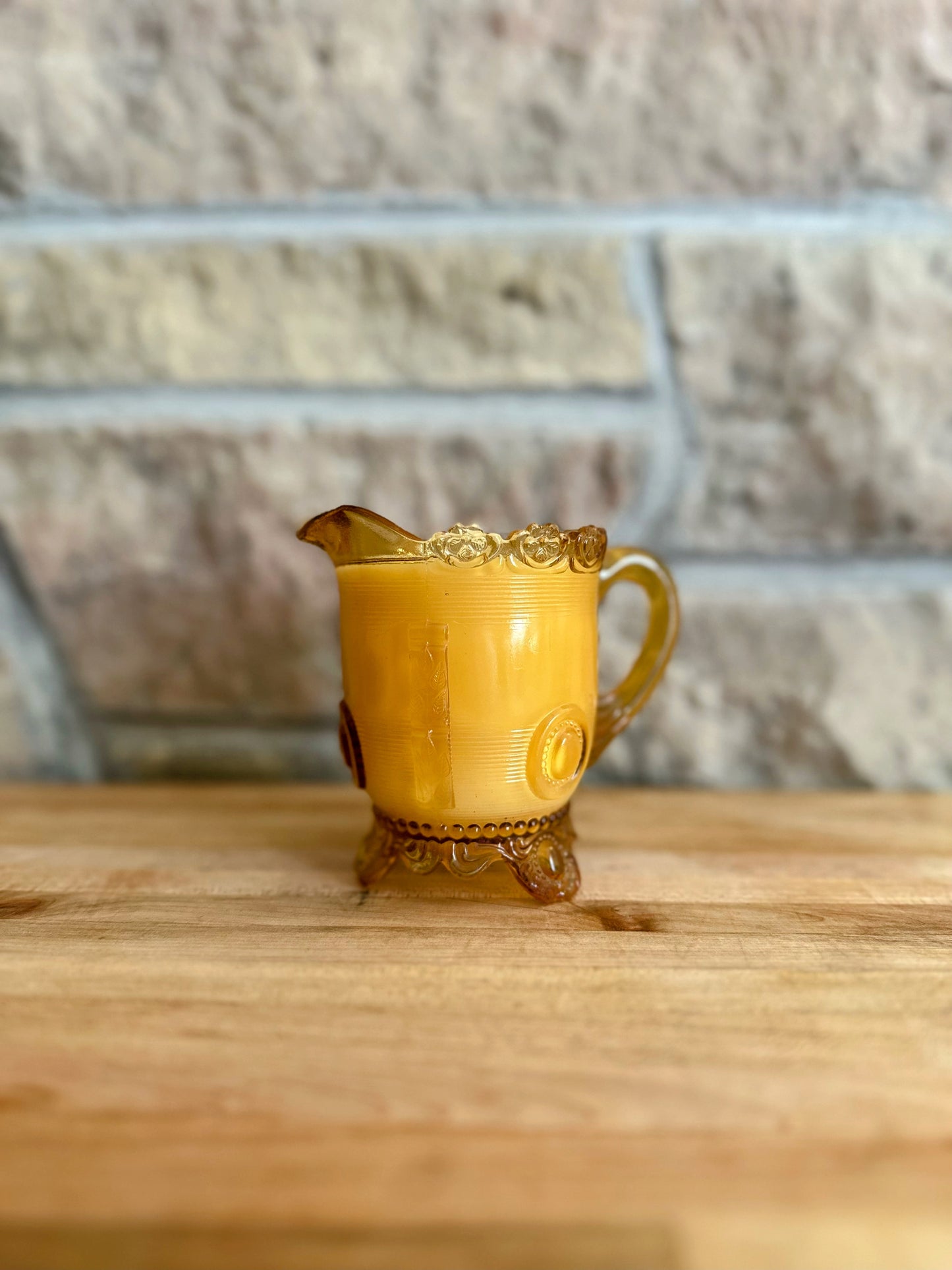 Yellow gold candle
