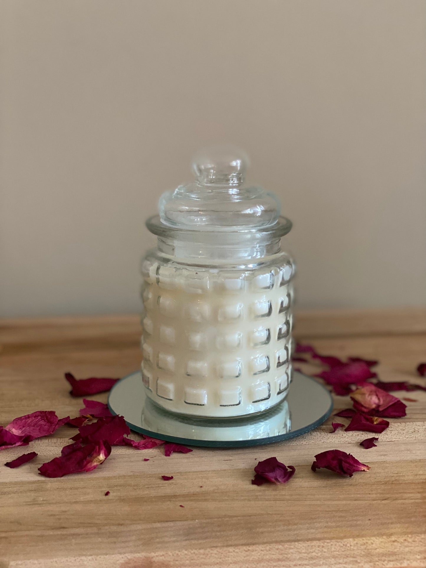 Mirror Candle Tray (Circle)