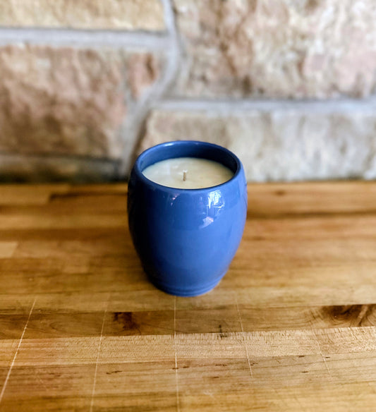 Periwinkle vase